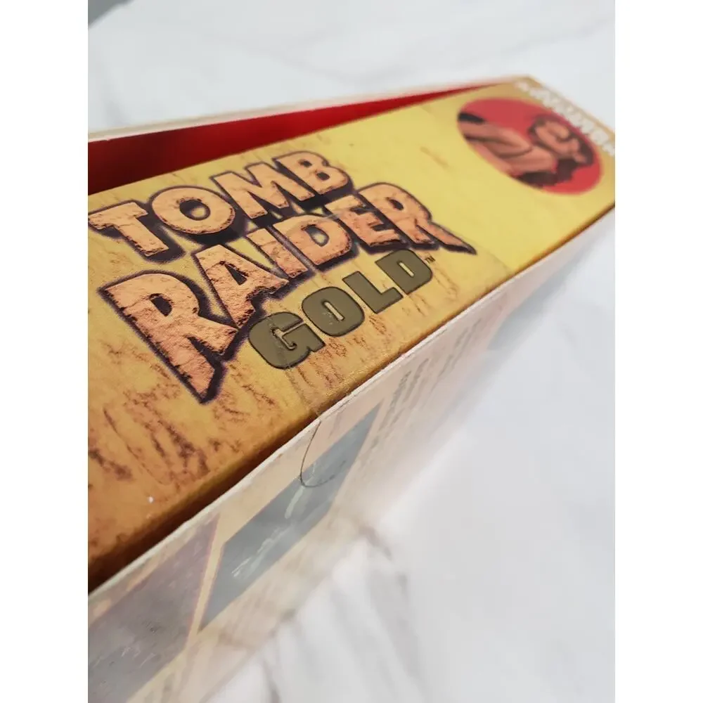 Tomb Raider Gold Trapezoid Big Box Sealed‎ 1998 PC CD Rom